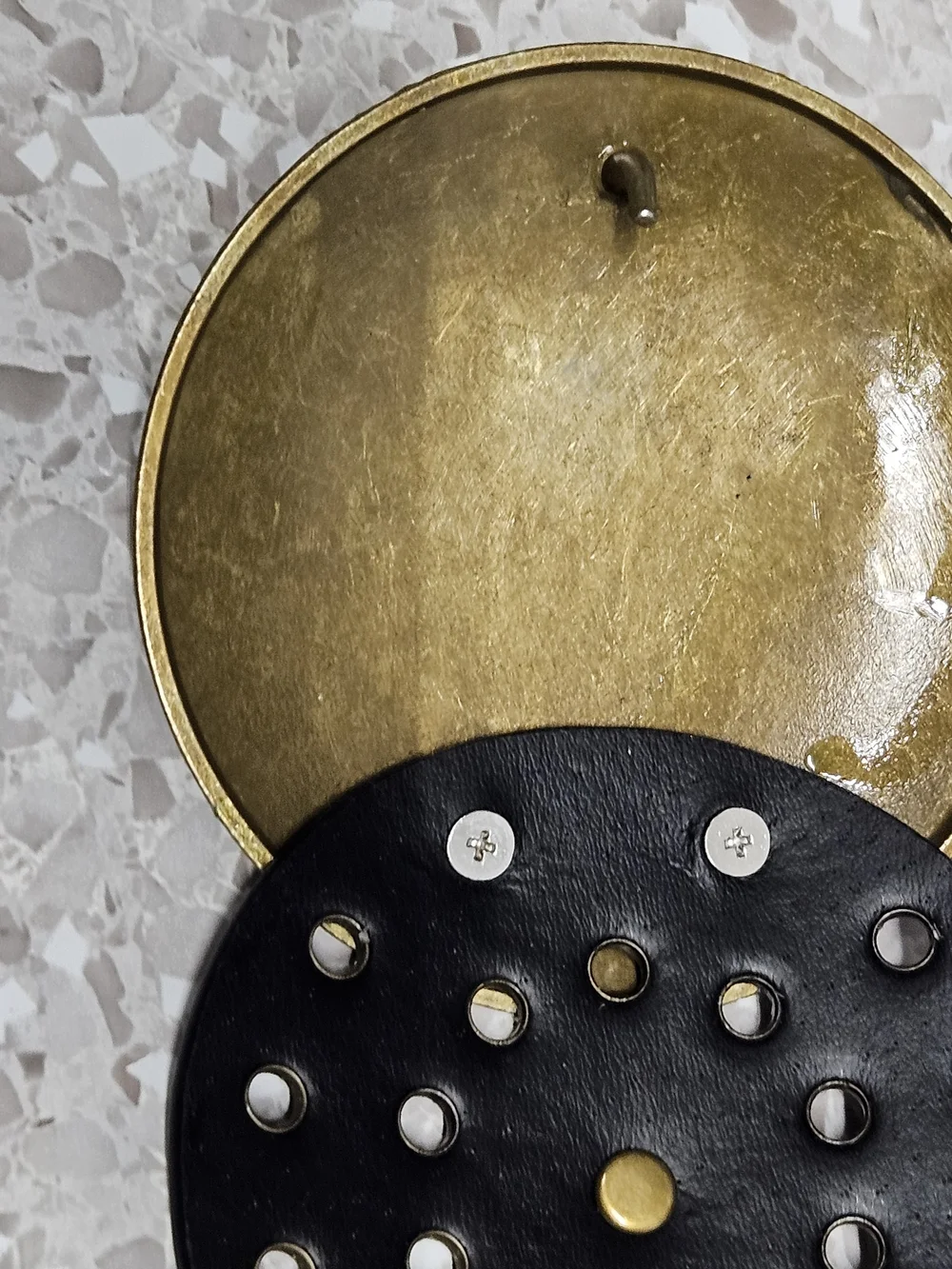 Wide Concho Belt Boho Western Faux Leather Round Disc Retro Adjustable